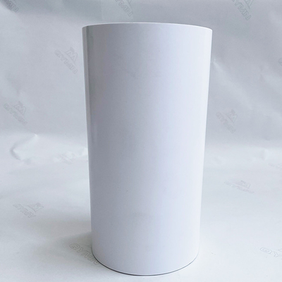 Étiquette adhésive de papier enduite en aluminium de pneu avec le revêtement chaud d'auto-collant de la colle 80g de fonte