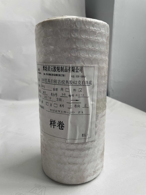 label blanc 60GSM de pneu de revêtement de l'auto-collant 80g avec Art Pape enduit en aluminium