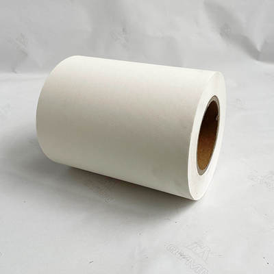 Étiquettes adhésives de papier semi brillantes avec le papier d'auto-collant blanc chaud de la colle 60g de fonte